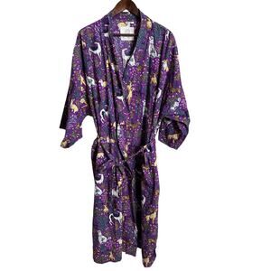 Printfresh Must Love Dogs Long Sleep Robe Womans 2X